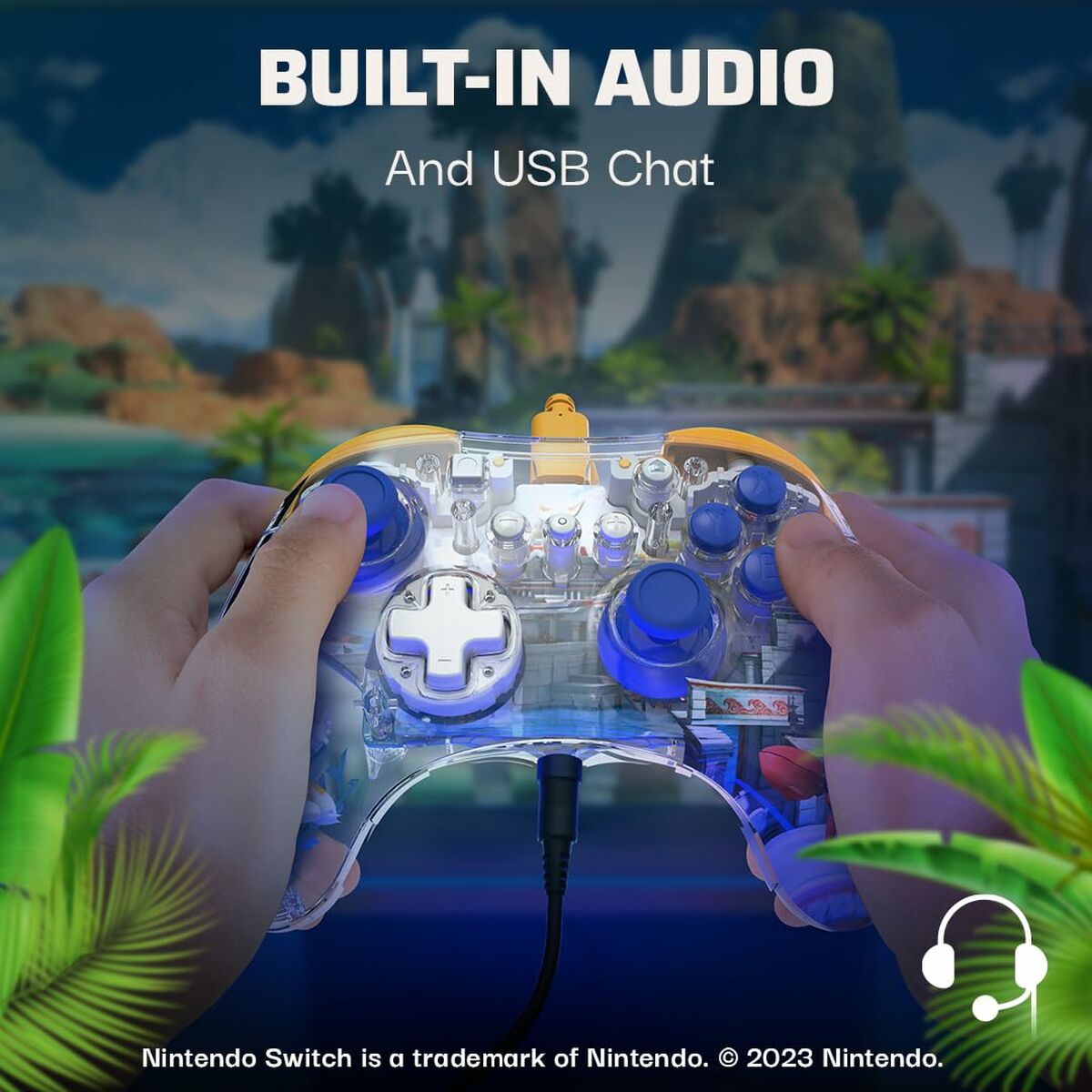 PDP Tails - Manette Filaire USB-C pour Nintendo Switch