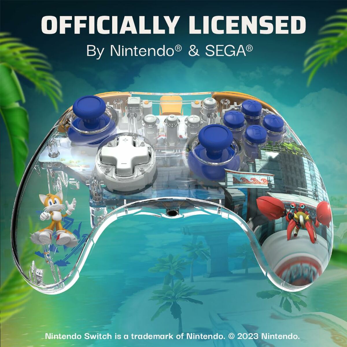 PDP Tails - Manette Filaire USB-C pour Nintendo Switch