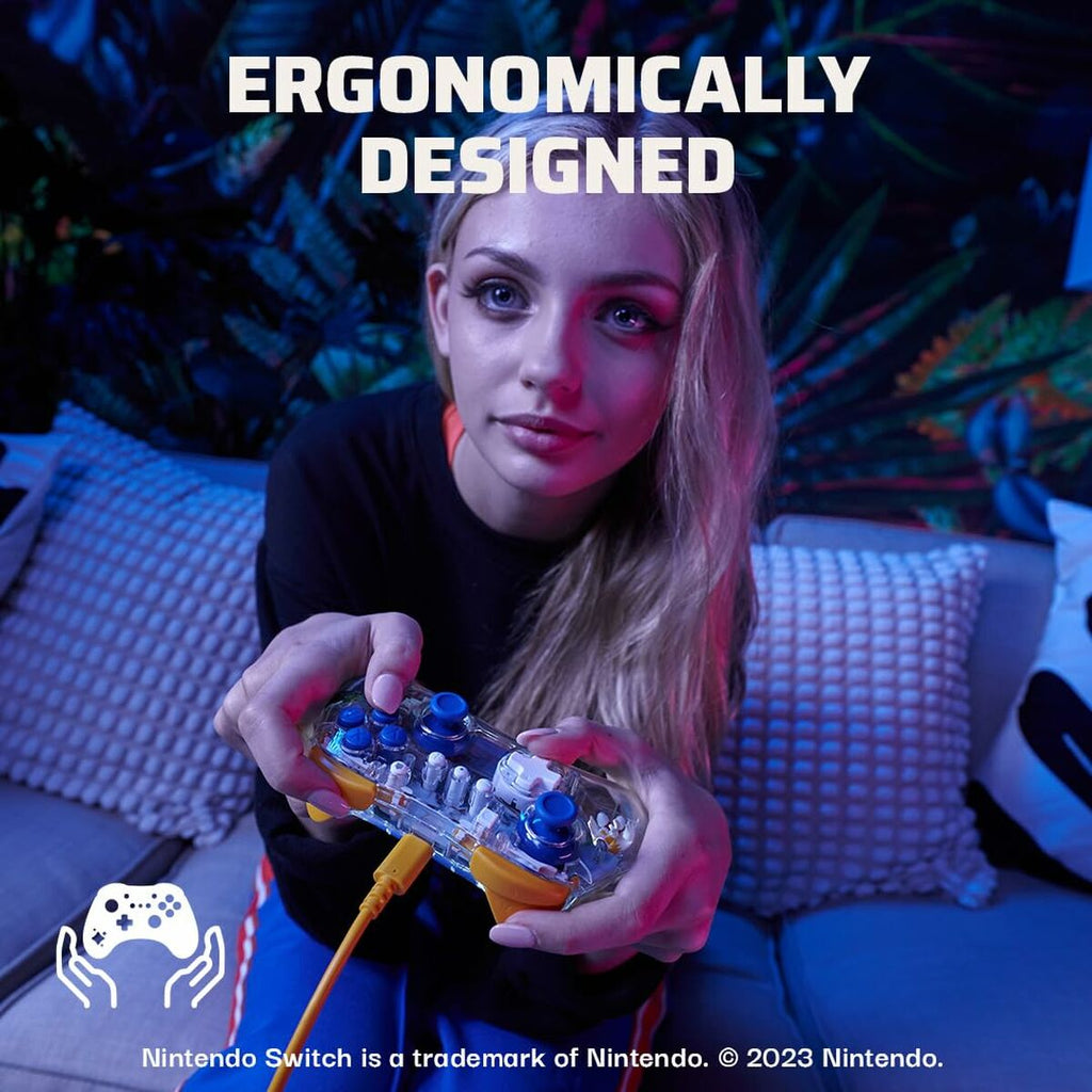 PDP Tails - Manette Filaire USB-C pour Nintendo Switch