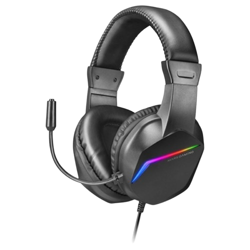 Gaming Earpiece with Microphone Mars Gaming MH122 Black