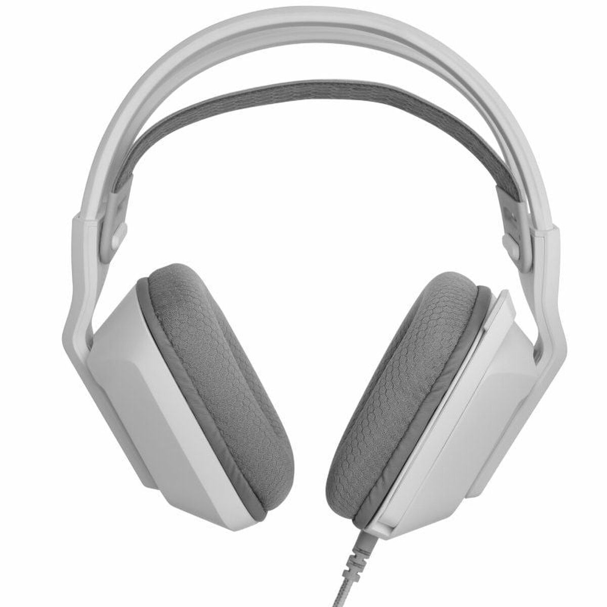 Mars Gaming MH-Strike - Casque Gaming Blanc avec Microphone