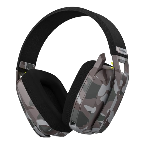 NNEOBA Casque Gaming Sans Fil Camouflage avec Microphone