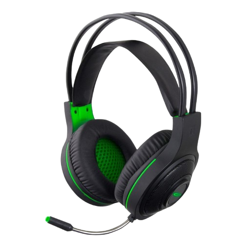 Esperanza Thunderbird EGH430 - Casque Gaming Noir avec LED et Microphone