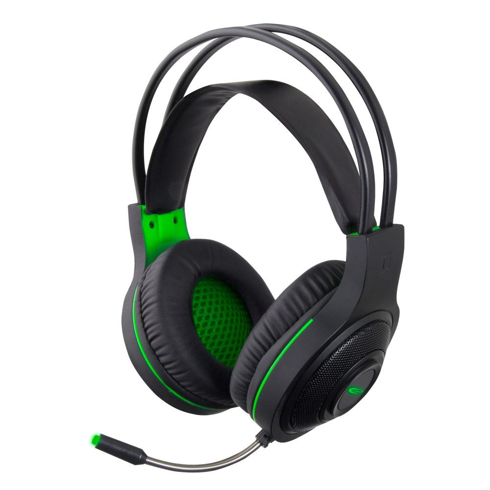 Esperanza Thunderbird EGH430 - Casque Gaming Noir avec LED et Microphone