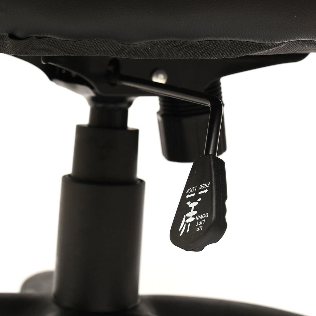 Chaise Gaming Basic - Grise avec Dossier Coloré et Mécanisme Bascule